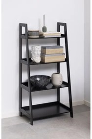 DAMON fekete könyvespolc