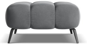 Szürke bársony lábtartó Nalu – Makamii