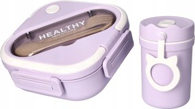 Nagy Uzsonnás Doboz 3 Rekeszes Evőeszköz Leveses Bögre Uzsonnás Doboz Mikró