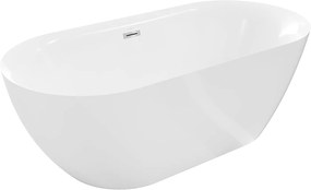 Luxury Roxy szabadon álló fürdökád akril  170 x 80 cm, fehér - 51201708000 Térben álló kád