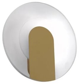 Searchlight 95410GO - LED fali lámpatest TARGET LED/7W/230V aranyszínű