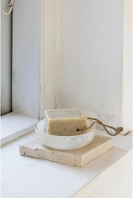 Krémszínű üveg szappantartó Opal – Mette Ditmer Denmark