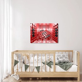 A gomb absztrakció képe (70x50 cm)
