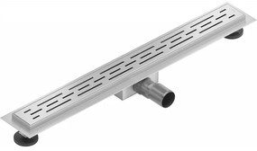 Mexen Lapos rozsdamentes acél zuhanyfolyó 50 cm minta M01, 1020050-15