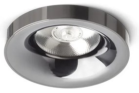 RENDL SHARM PLUS süllyesztett lámpa fekete króm 230V LED 10W 24° 3000K