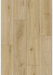 Mexen Charter Oak 1240 x 182 mm-es vinilpanelek, SPC 6,5 mm, IXPE 1,5 mm-es alátét, 4 V-fuga, Tölgy