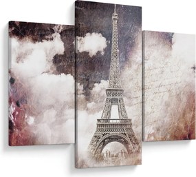 Kép - Eiffel-torony, Párizs, Franciaország (90x60 cm)
