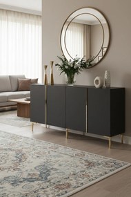 Poli 150 - Anthracite, Gold