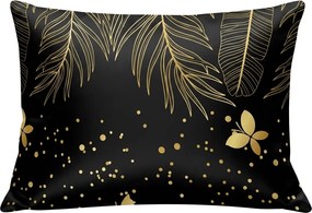 Mikroszálas párnahuzat VISATA 50x70 cm, fekete