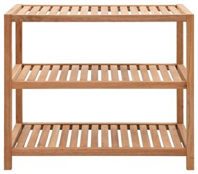 tömör diófa fürdőszobai polc 65 x 40 x 55 cm