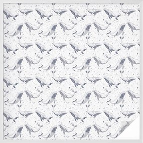 Ablakfólia Öntapadós Adatvédelem Tengeri lények 100x100