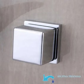Fali mosdócsaptelep EYN SU9338 vízeséses kifolyóval, ezüst, króm és ezüst-króm kivitelben