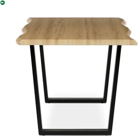 Étkezőasztal 160×90 cm, MDF, Vad Tölgy. HT-F4216 OAK