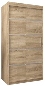 Ruhásszekrény 120 cm Verika 1 120 (szonoma tölgy). 1063697