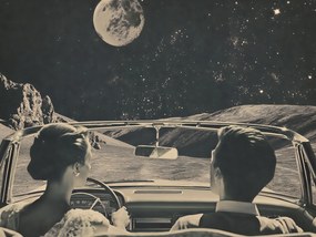 Poszter 80x60cm Vigyél engem a Holdra