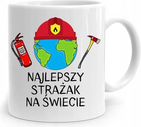 Ajándék Bögre Tűzoltónak A Világ Legjobbja fényképes nyomattal