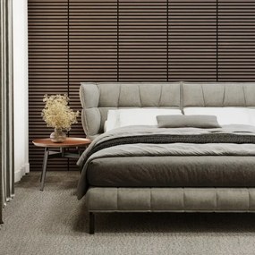 BATH DELUXE 54-060-08-84-12-KÉSZLET 4x Akusztikus falpanel DANVIKEN 60x60 cm dió