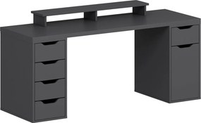 Alen 180cm 5 Drawer Cabinet - Anthracite
