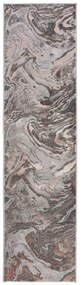 Szürke-bézs futószőnyeg 80x300 cm Marbled – Flair Rugs
