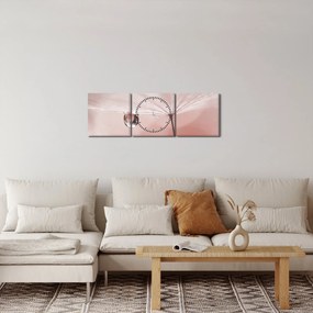 Kép - Egy csepp harmat (órával) (90x30 cm)