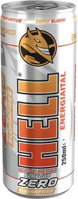 Energiaital, cukormentes, 250 ml, HELL White Peach Zero (KHI528V)