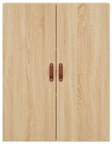 2 db sonoma tölgy fali szekrény 69,5 x 34 x 90 cm