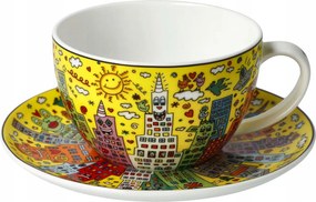 James Rizzi teáscsésze My New York City Sunset- Goebel