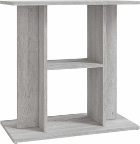 vidaXL szürke sonoma akváriumállvány 60 x 30 x 60 cm rétegelt fából