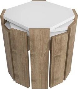 Lori - White, Walnut