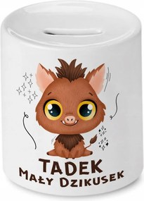 330 ml-es persely Tadka Gyermek Fiának Ajándék Nyomtatott Fotóval