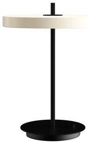 Fekete-fehér fém LED dimmelhető asztali lámpa fém búrával (magasság 41,5 cm) Asteria Table – UMAGE