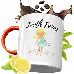 Narancssárga Bögre Fogorvosnak Ajándék fényképes nyomattal