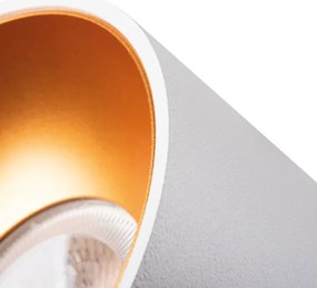 Kanlux 27576 - Beépíthető lámpa MINI RITI 1xGU10/25W/230V fehér/arany