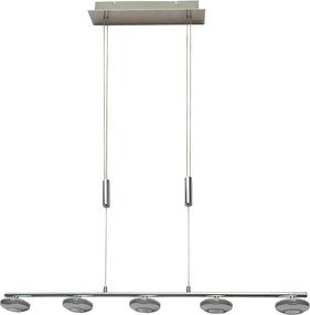 ITALUX HD352ML059051BCH MARLEY Modern Led Függesztett Lámpa Fehér, Króm LED IP20