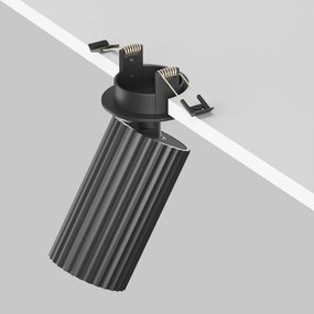 C110CL-01-GU10-B Calipso Alumínium Süllyesztett Lámpa Fekete Színű 1 x GU10 10 W IP20
