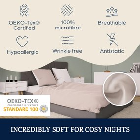 Sleepwise Soft Wonder-Edition, Ágyneműhuzatok, 200x200 cm, mikroszálas