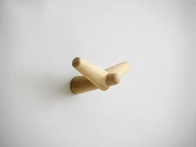 Fogas "Tail Wing",közepes, 2 változat - Woud Variáns: világos tölgyfa