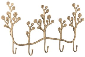 Aranyszínű fém fali fogas 57 cm Padova – Bloomingville