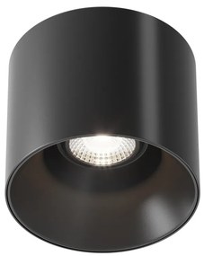 MAYTONI C064CL-01-15W4K-D-RD-B Hengeres Mennyezeti Lámpa Fekete LED IP20
