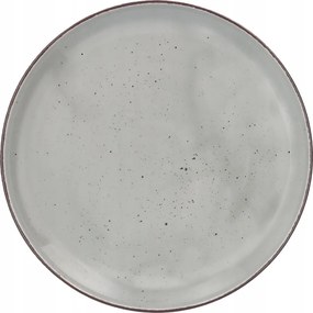 Ebédlő tányér 24 cm Sétáló City Elemek Vulkáni Föld CT01