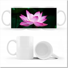 Lótuszvirág fényképes bögre