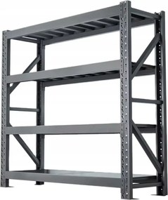 Tárolószekrény Fém Műhely 4 Polcos 300KG polcos Alap Loft