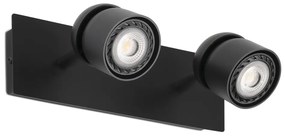 FARO COCO fali lámpa, fekete, GU10 foglalattal, IP20, 40665