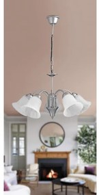 Rabalux 7365 - Csillár láncon FRANCESCA 5xE14/40W/230V