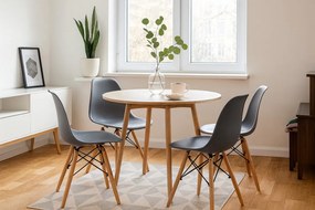 Modern Szék Fa Lábakkal 46 x 40 x 83,5 cm