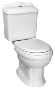 Retro KR-13 monoblokkos wc hátsó kifolyással ülőkével