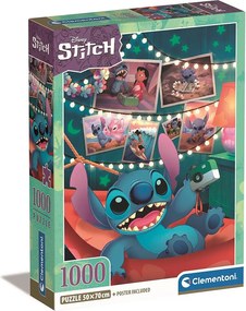 Disney Lilo és Stitch, A csillagkutya Memories 1000 db-os puzzle Clementoni