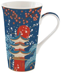 Porcelán nagy bögre 600 ml Tokyo Coffee Mania díszdobozban