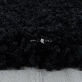 Silver Shaggy 1500 Black (Fekete) 200x290 cm