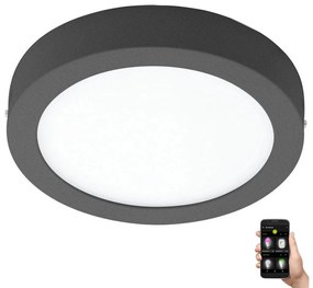 Eglo Eglo 33577 - ARGOLIS-C LED 16,5W 230V IP44 dimmelhető antracit lámpa EG33577